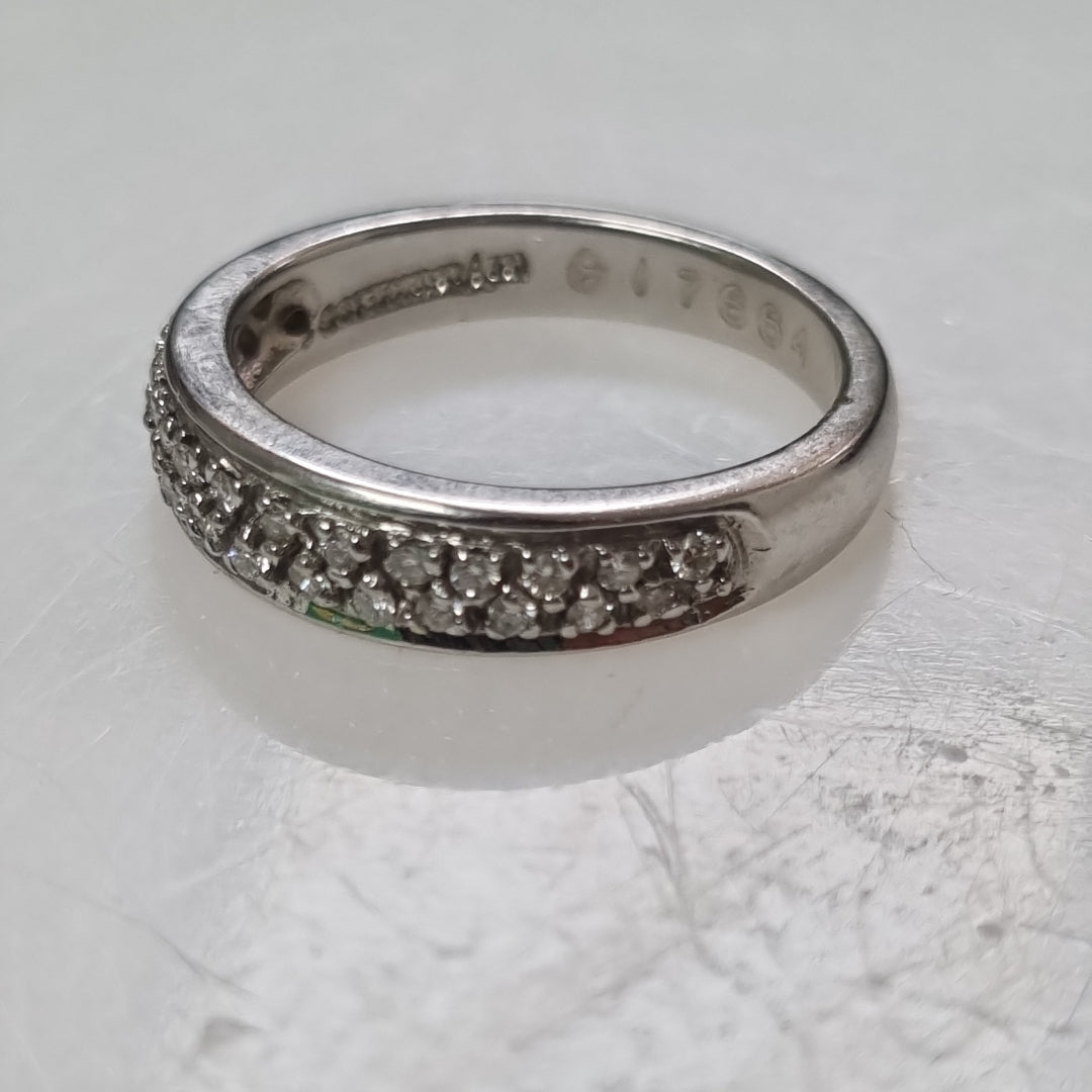 ANILLITO ORO BLANCO 18 K 4.8 GRMS (SEMINUEVO)
