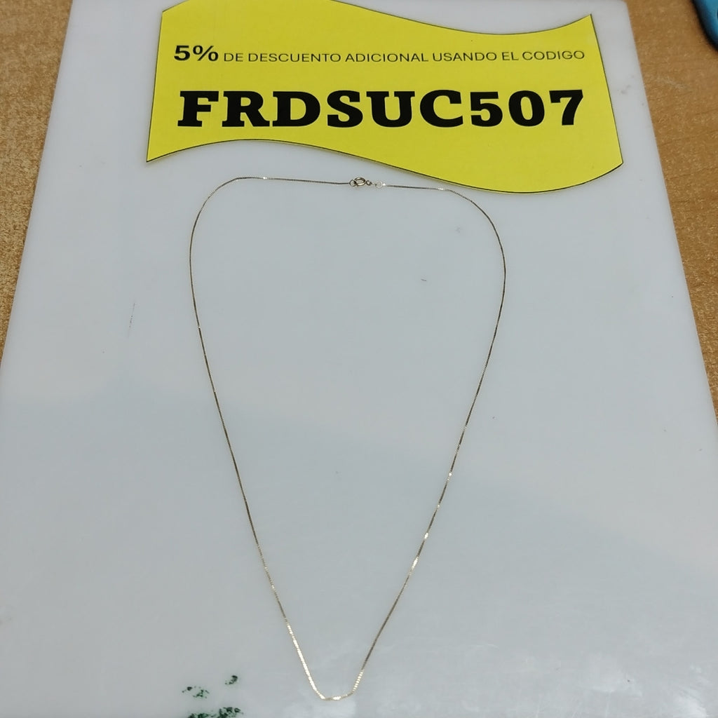 CADENA ORO 14 K 1 GRMS (SEMINUEVO)