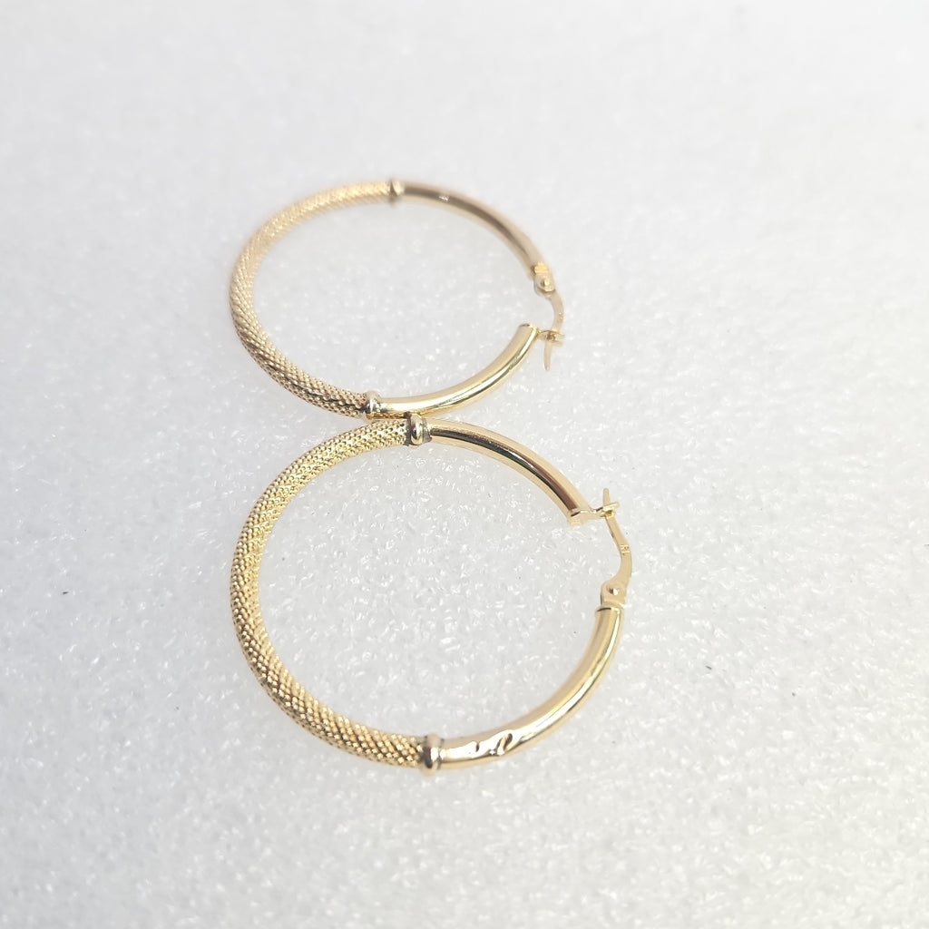 ARRACADAS PAR ORO 14 K 2,50 GRMS (SEMINUEVO)