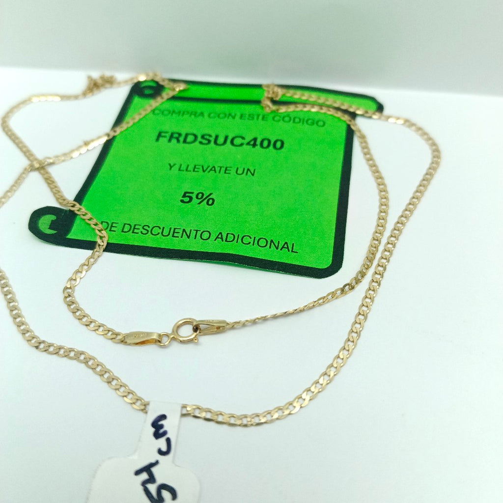 CADENA ORO 14 K 2.9 GRMS (SEMINUEVO)