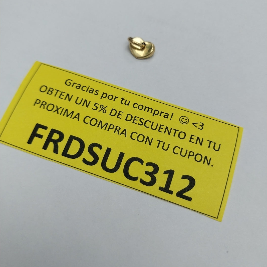 DIJE ORO 10 K 0.4 GRMS (SEMINUEVO)