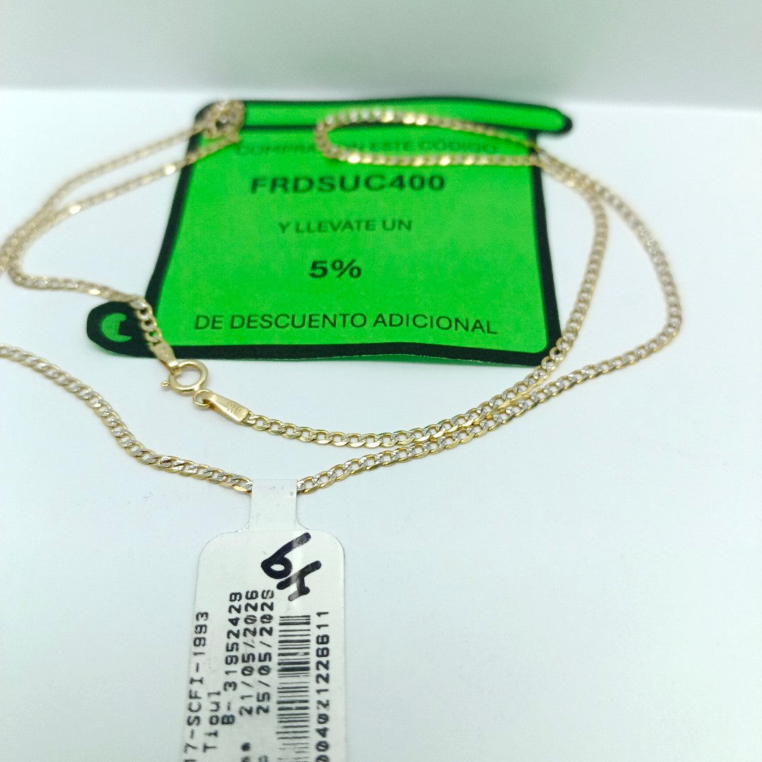 CADENA ORO 14 K 3.1 GRMS (SEMINUEVO)