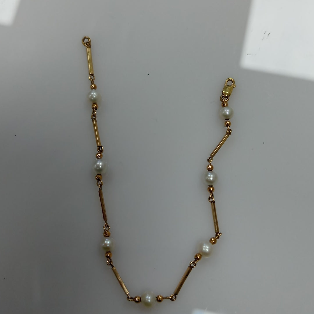 PULSERA ORO 14 K 3.7 GRMS (SEMINUEVO)
