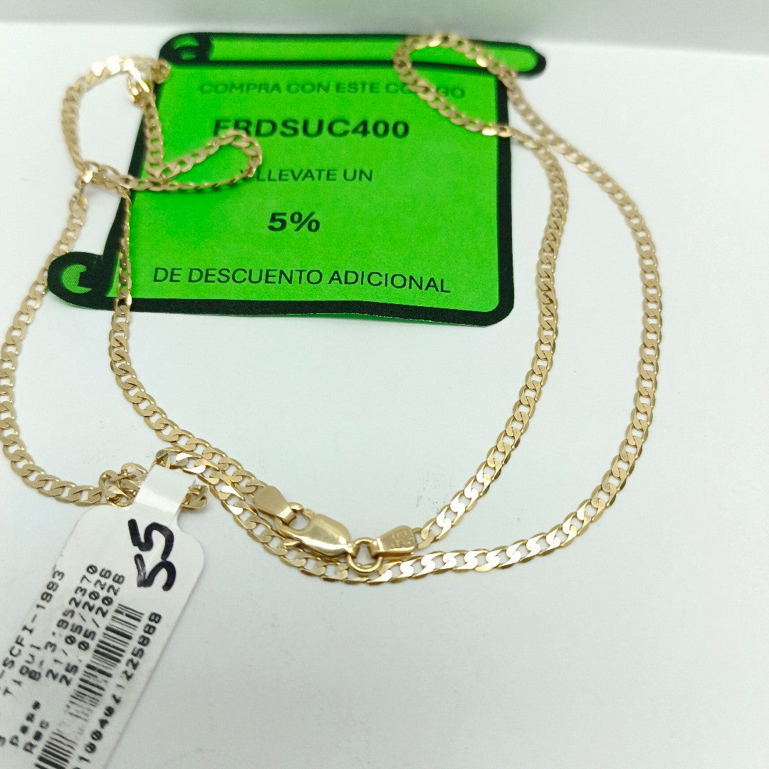 CADENA ORO 14 K 4.8 GRMS (SEMINUEVO)