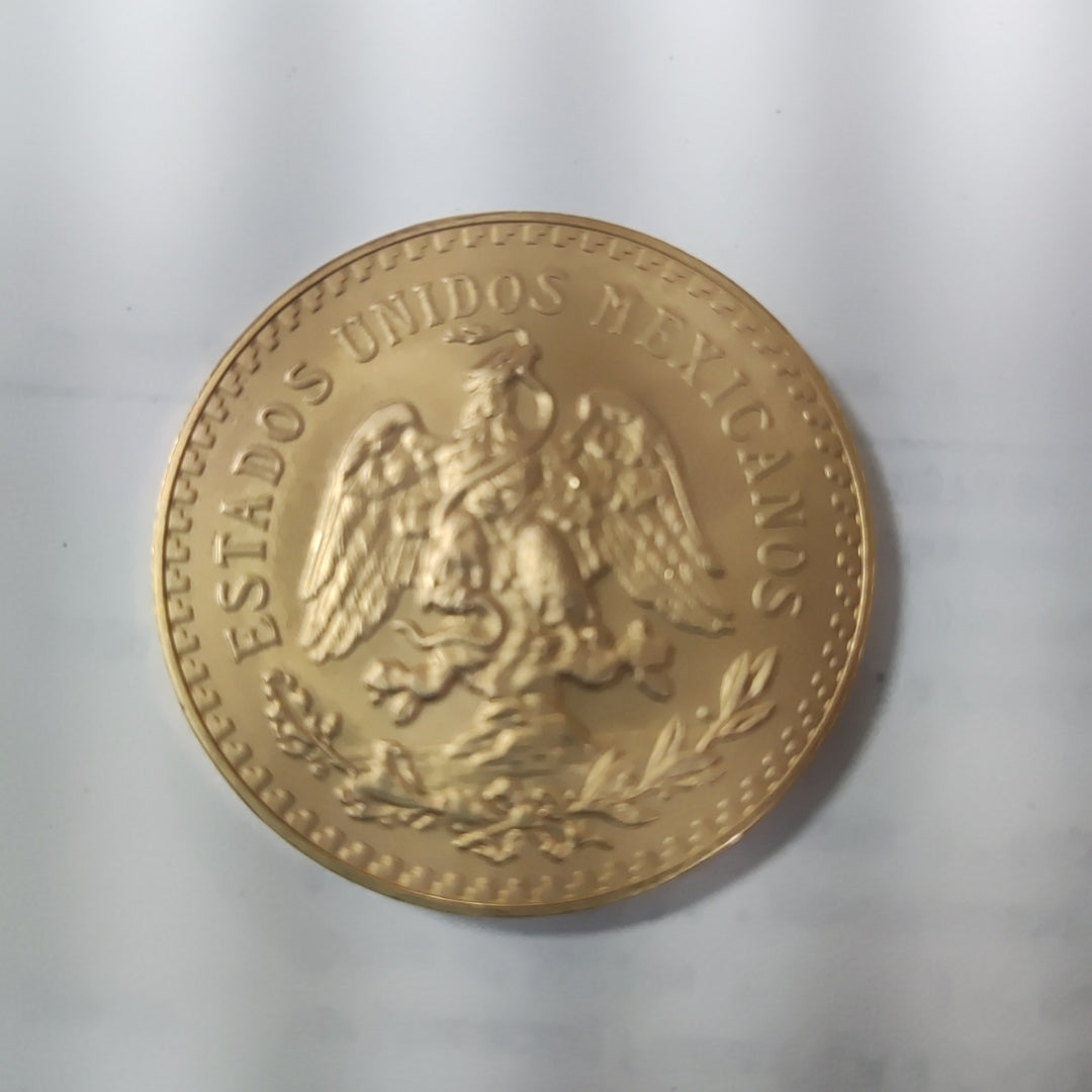 K1 41.6 GRMS 21 K IDENTIFICACIÓN MONEDA NOMINATIVA MONEDAS PESOS 50 PESO (SEMINUEVO)