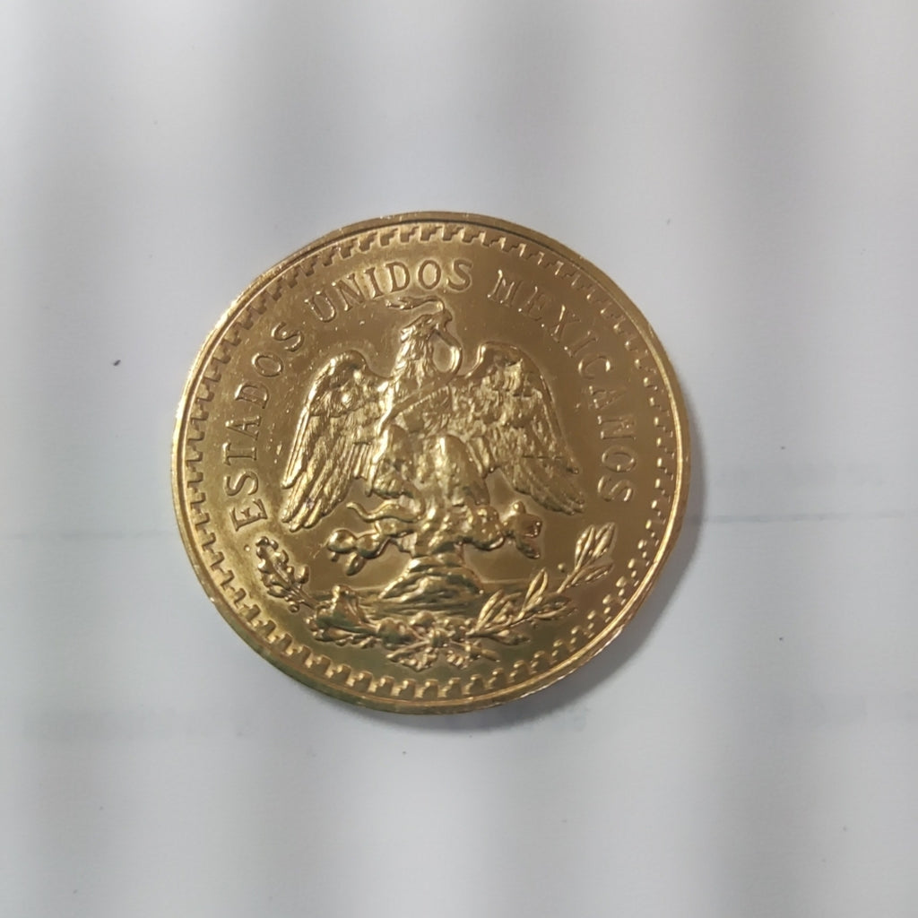 K1 41.6 GRMS 21 K IDENTIFICACIÓN MONEDA NOMINATIVA MONEDAS PESOS 50 PESO (SEMINUEVO)