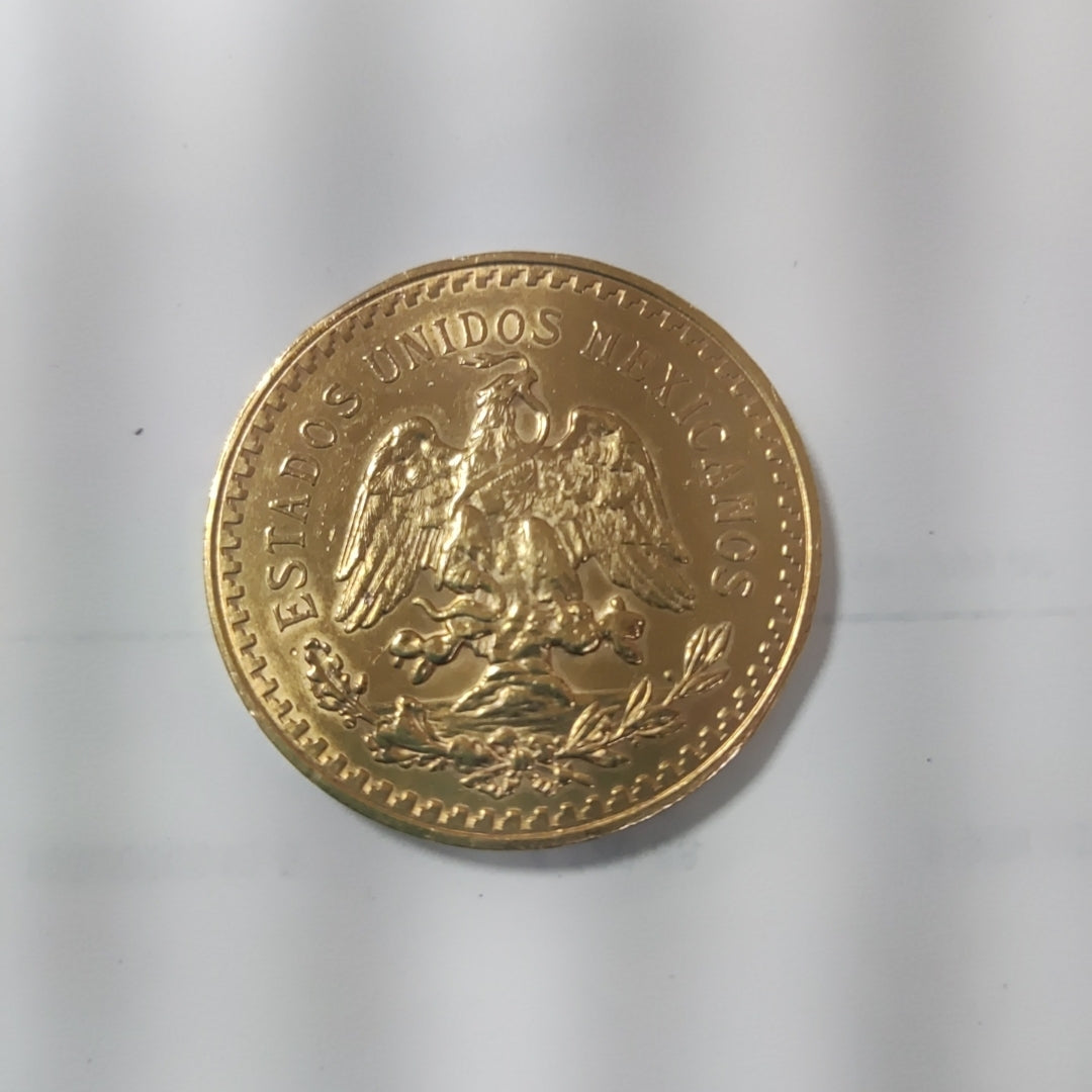 K1 41.6 GRMS 21 K IDENTIFICACIÓN MONEDA NOMINATIVA MONEDAS PESOS 50 PESO (SEMINUEVO)