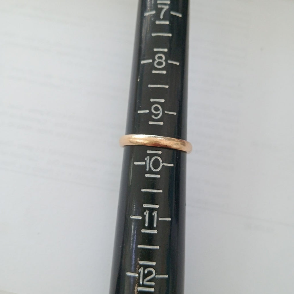 ARGOLLA ORO 12 K 3.6 GRMS (SEMINUEVO)