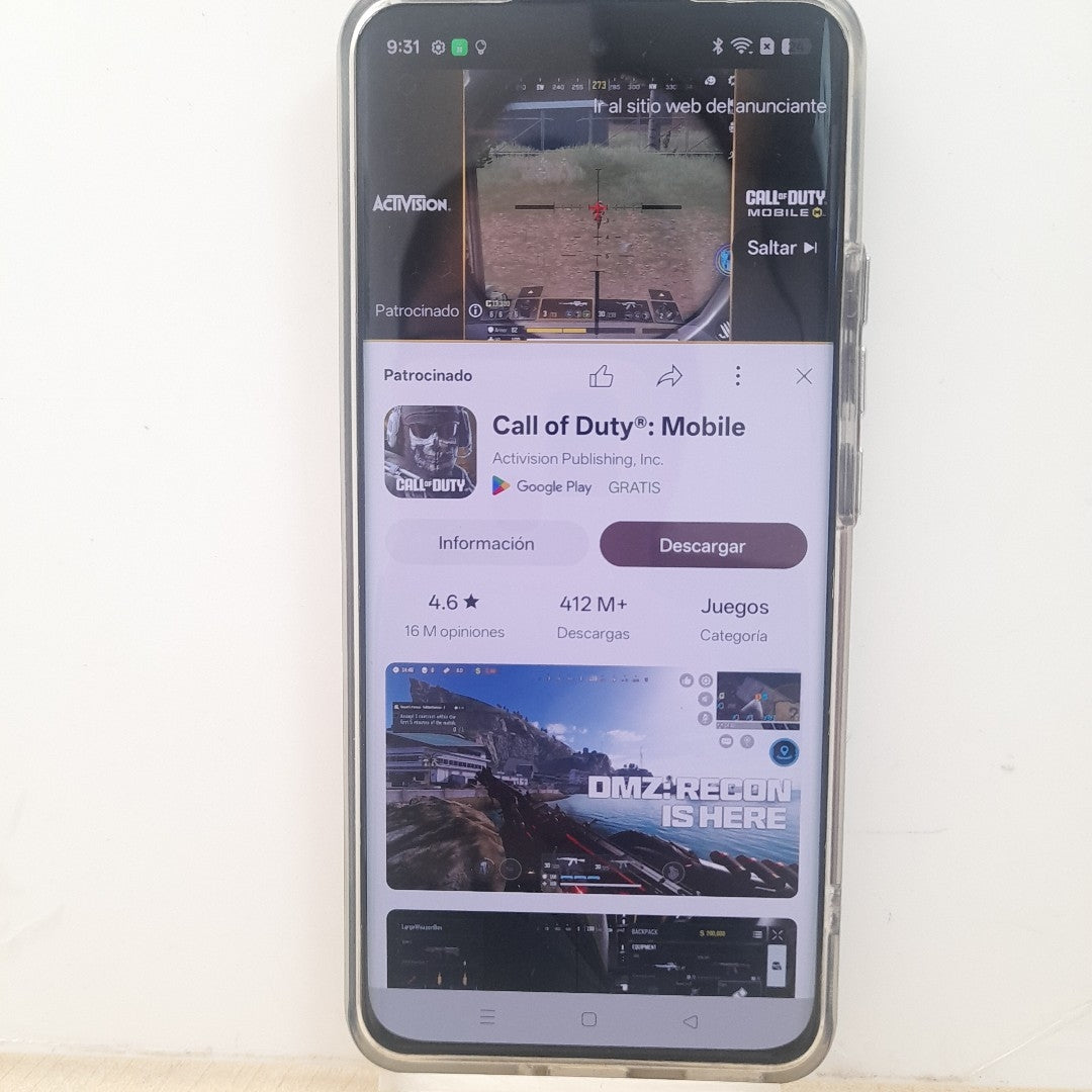 CELULAR OPPO RENO12 5G CPH2625 (2024) 512 GB 12 GB RAM (SEMINUEVO)