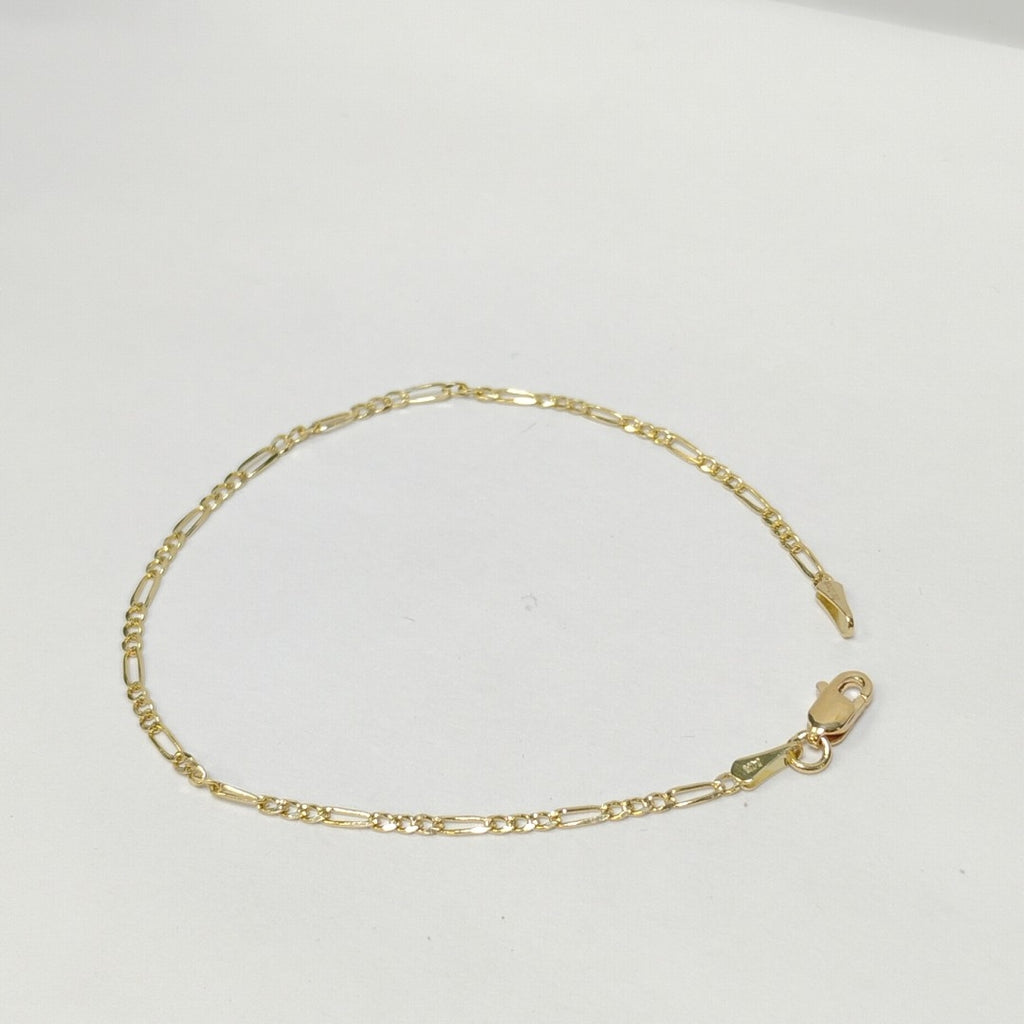 PULSERAS 3X1 ORO 14K 18 CM 1.5 GR (NUEVO)