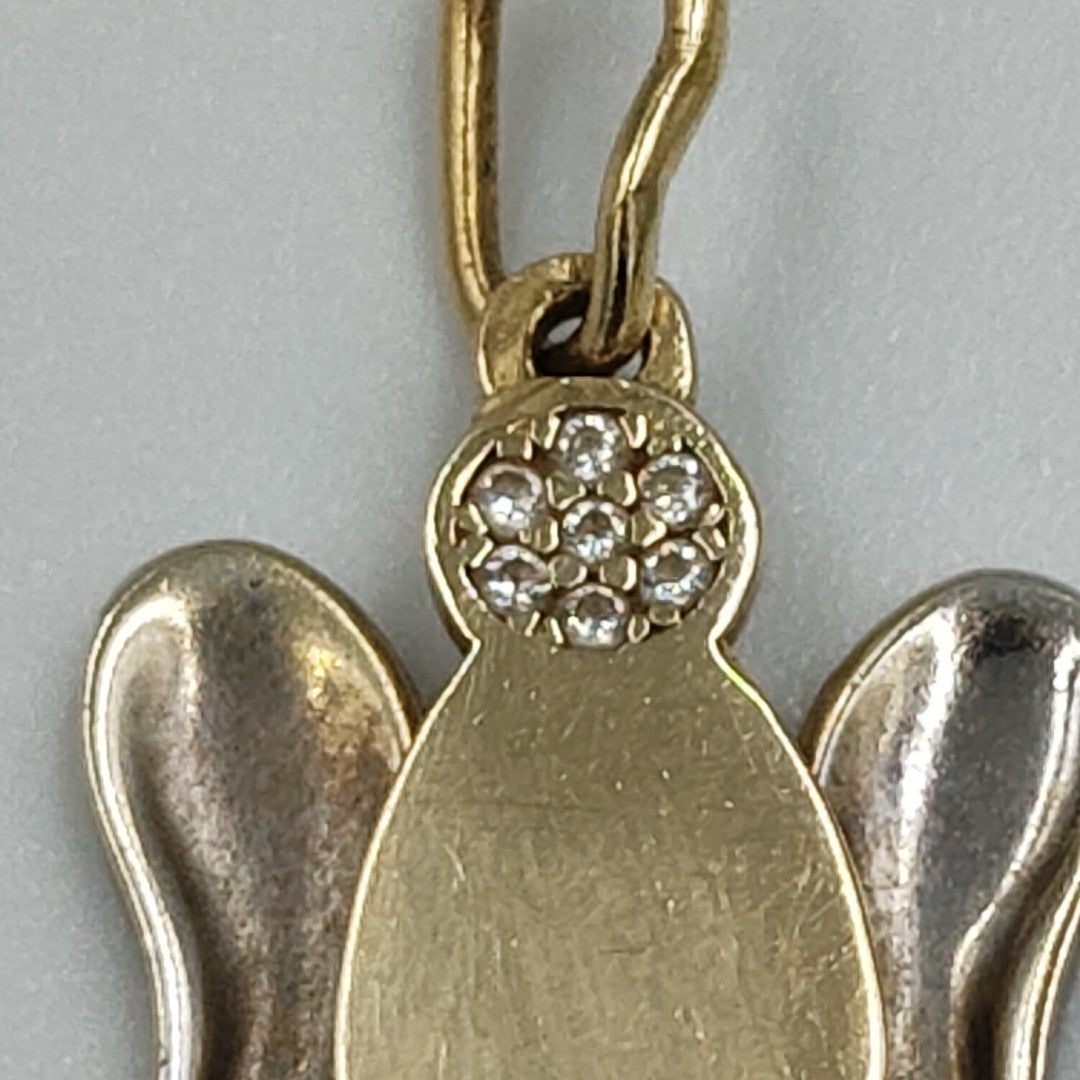 DIJE ORO,ORO BLANCO 10 K 2,30 GRMS (SEMINUEVO)