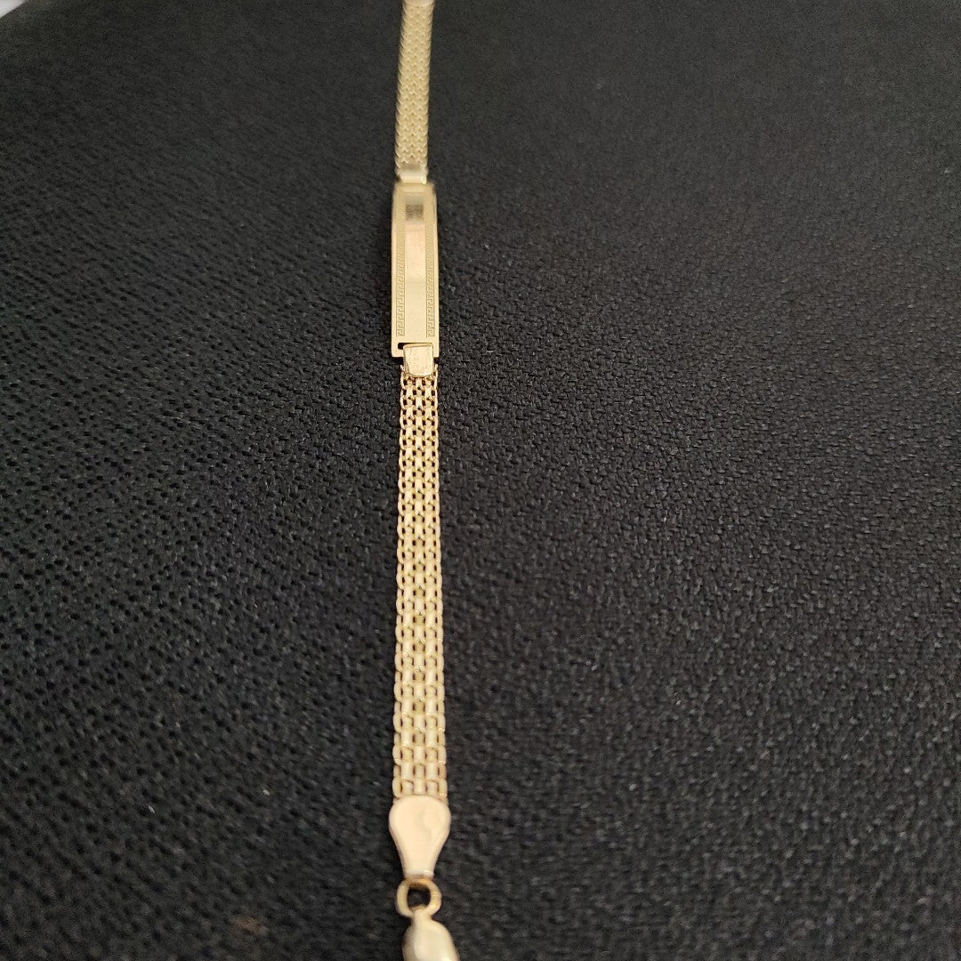 ESCLAVA ORO 10 K 4.9 GRMS (SEMINUEVO)