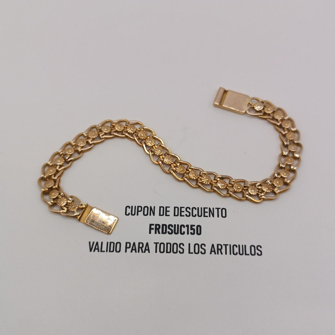 PULSERA ORO 10 K 8.3 GRMS (SEMINUEVO)