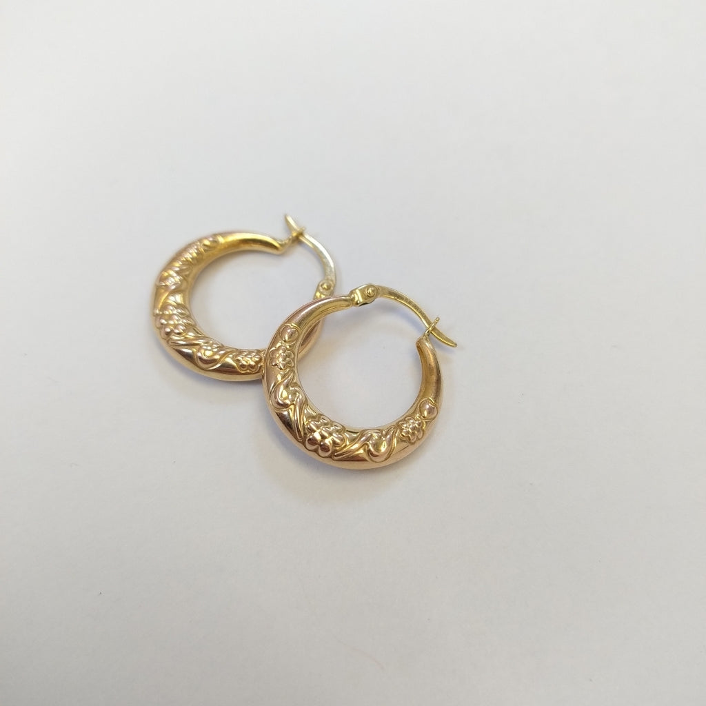 ARRACADAS PAR ORO 10 K 1.8 GRMS (SEMINUEVO)