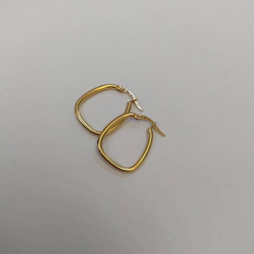 ARRACADAS PAR ORO 14 K 1,40 GRMS (SEMINUEVO)