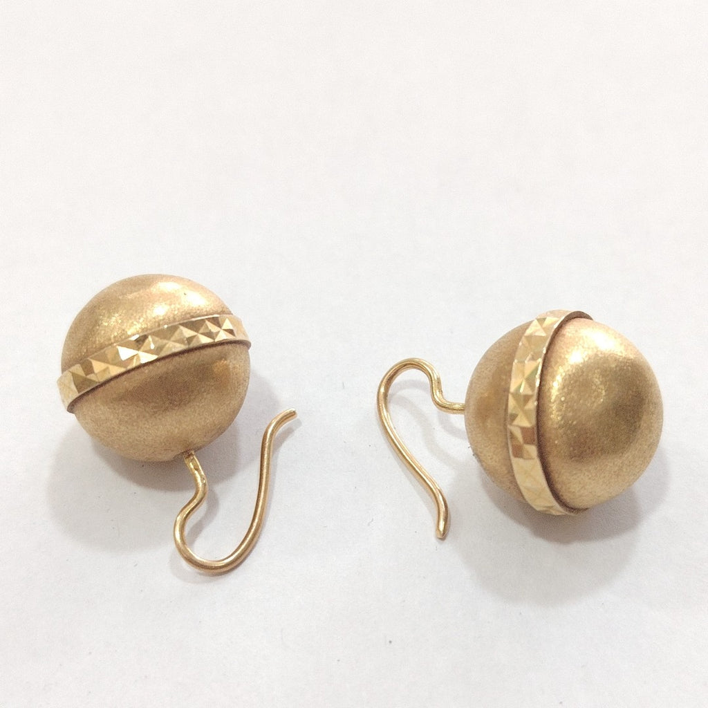 ARETES PAR ORO 14 K 6,10 GRMS (SEMINUEVO)