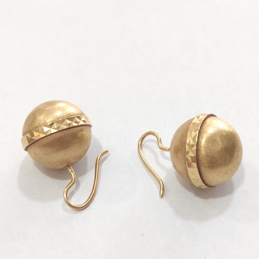 ARETES PAR ORO 14 K 6,10 GRMS (SEMINUEVO)