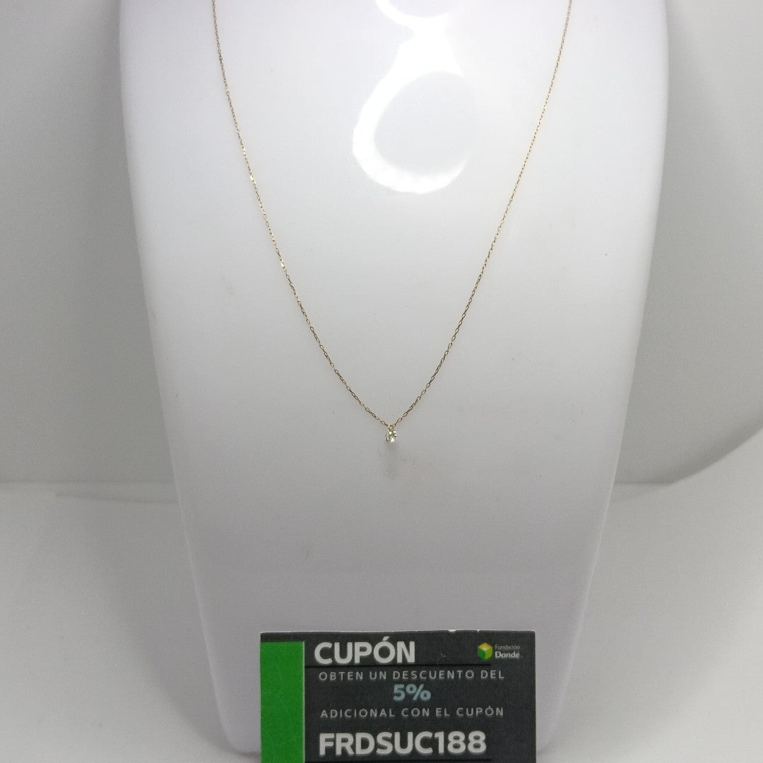 CADENA ORO 18 K 0.6 GRMS (SEMINUEVO)