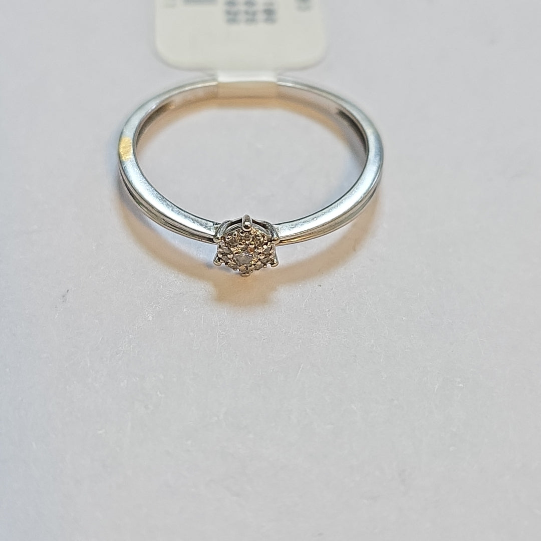ANILLITO ORO BLANCO 14 K 1.4 GRMS (SEMINUEVO)
