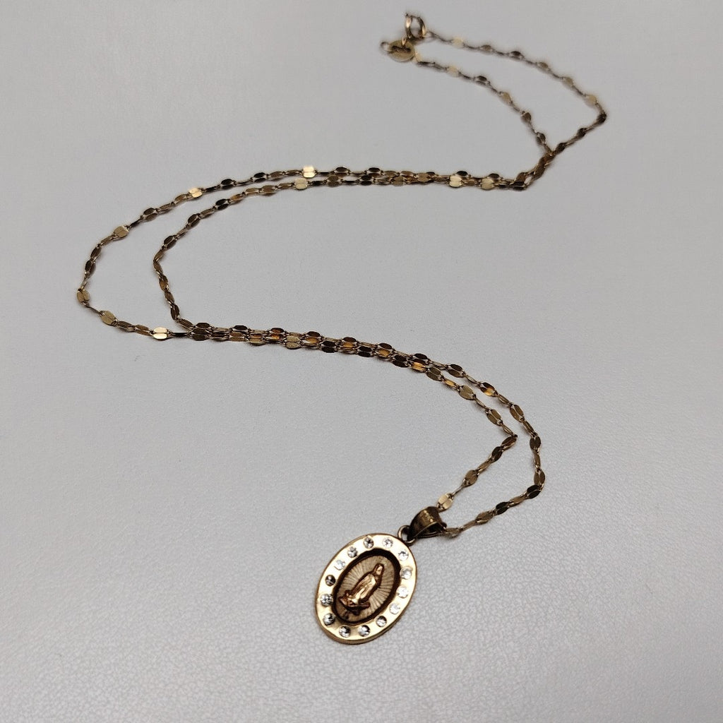 CADENA, DIJE ORO 10 K 1.8 GRMS (SEMINUEVO)