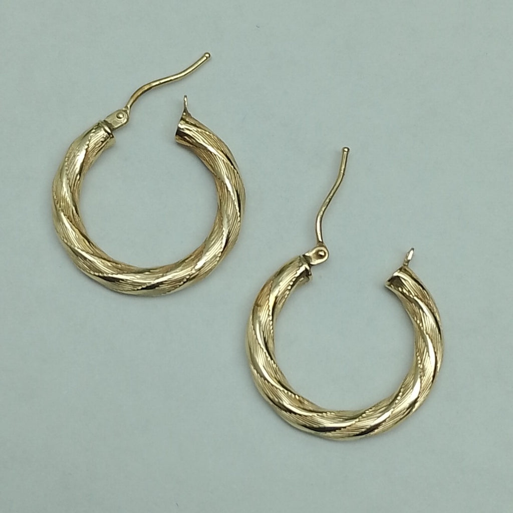 ARRACADAS PAR ORO 14 K 1.3 GRMS (SEMINUEVO)