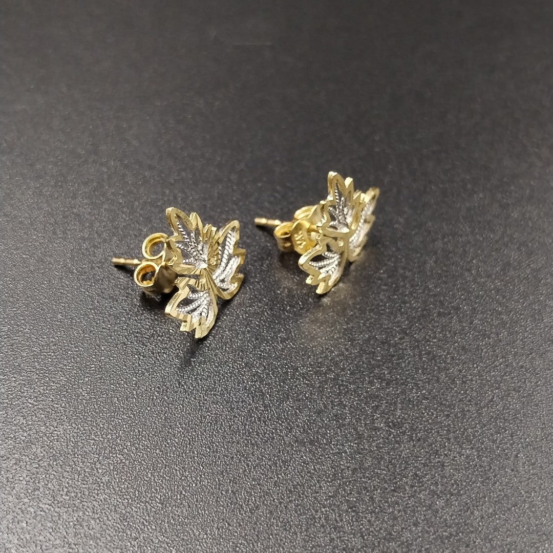 BROQUELES PAR ORO COMBINADO 14 K 1,30 GRMS (SEMINUEVO)