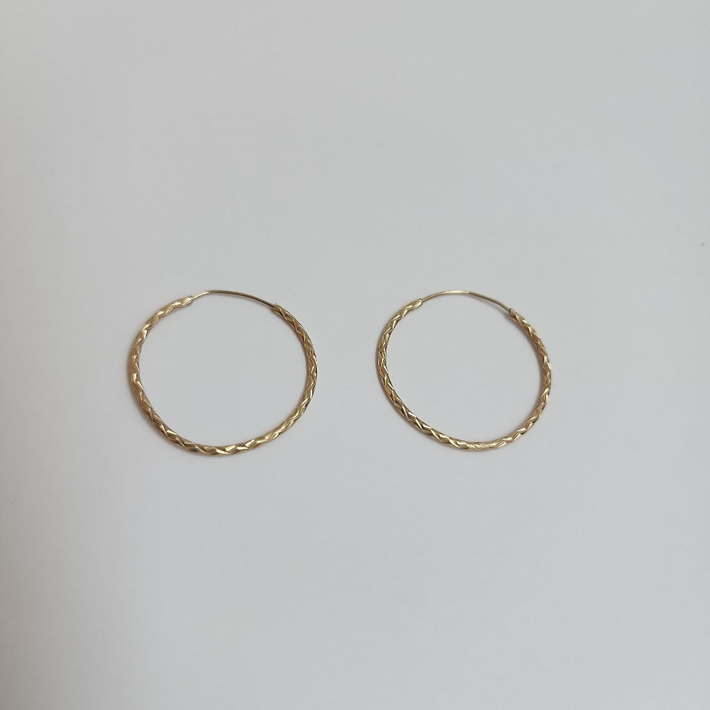 ARRACADAS PAR ORO 10 K 0.8 GRMS (SEMINUEVO)
