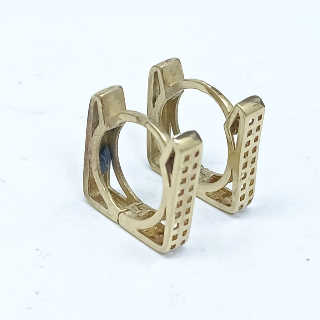 ARETES PAR ORO 10 K 1.3 GRMS (SEMINUEVO)
