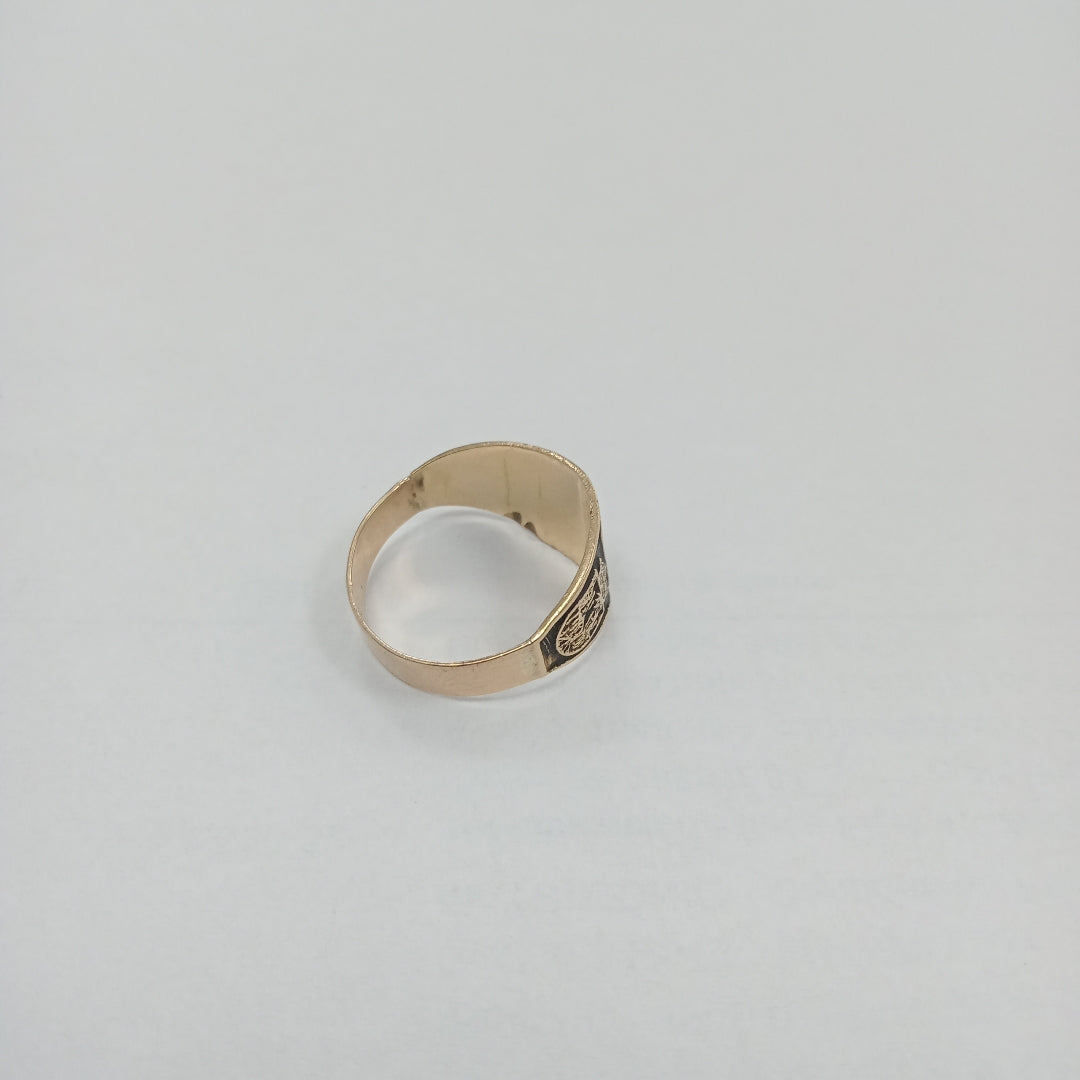 ANILLO DE GRADUACIÓN ORO 8 K 1.8 GRMS (SEMINUEVO)