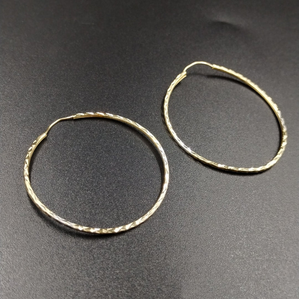 ARRACADAS PAR ORO 14 K 2.8 GRMS (SEMINUEVO)