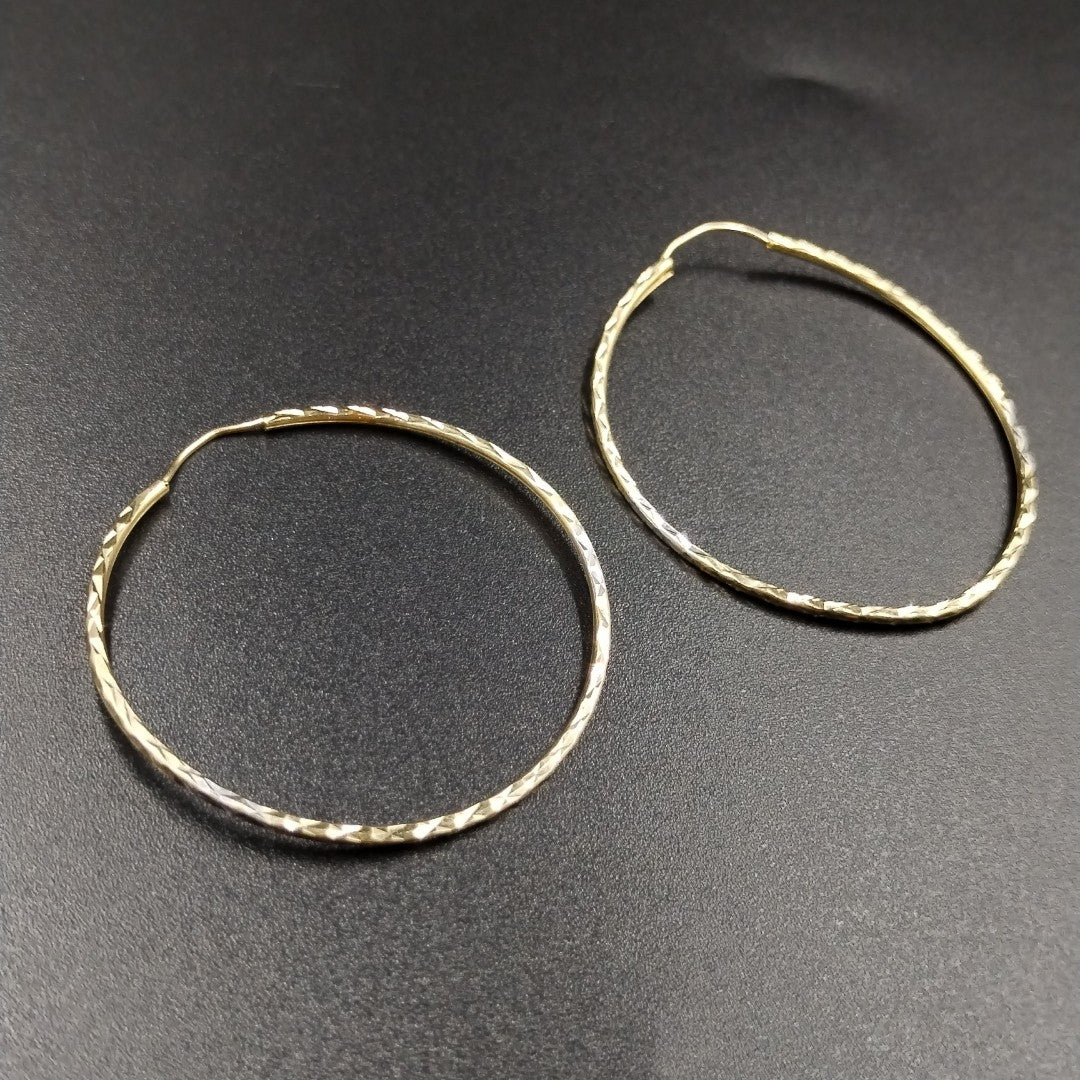 ARRACADAS PAR ORO 14 K 2.8 GRMS (SEMINUEVO)