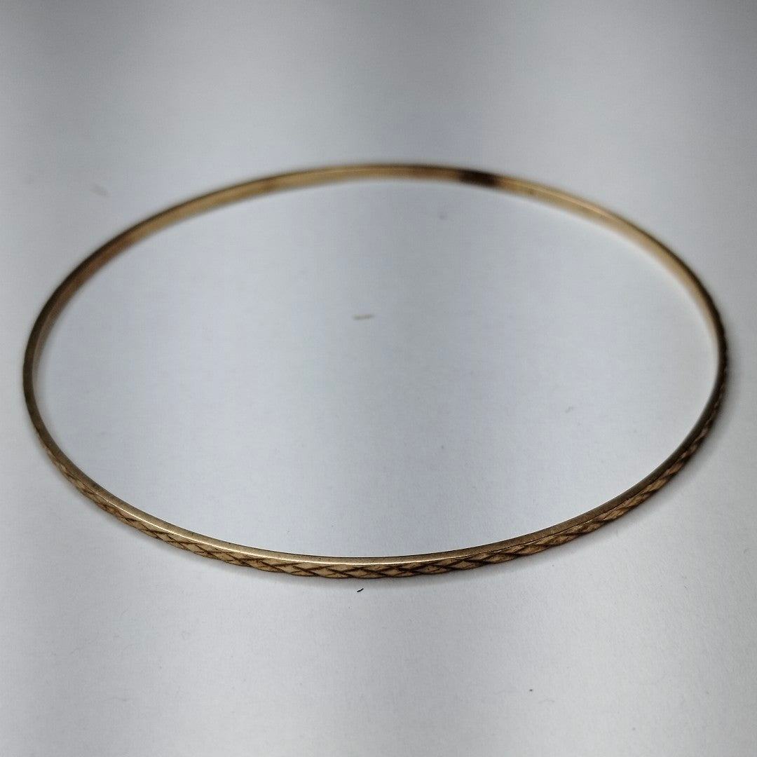 PULSERA RIGIDA ORO 8 K 3.7 GRMS (SEMINUEVO)