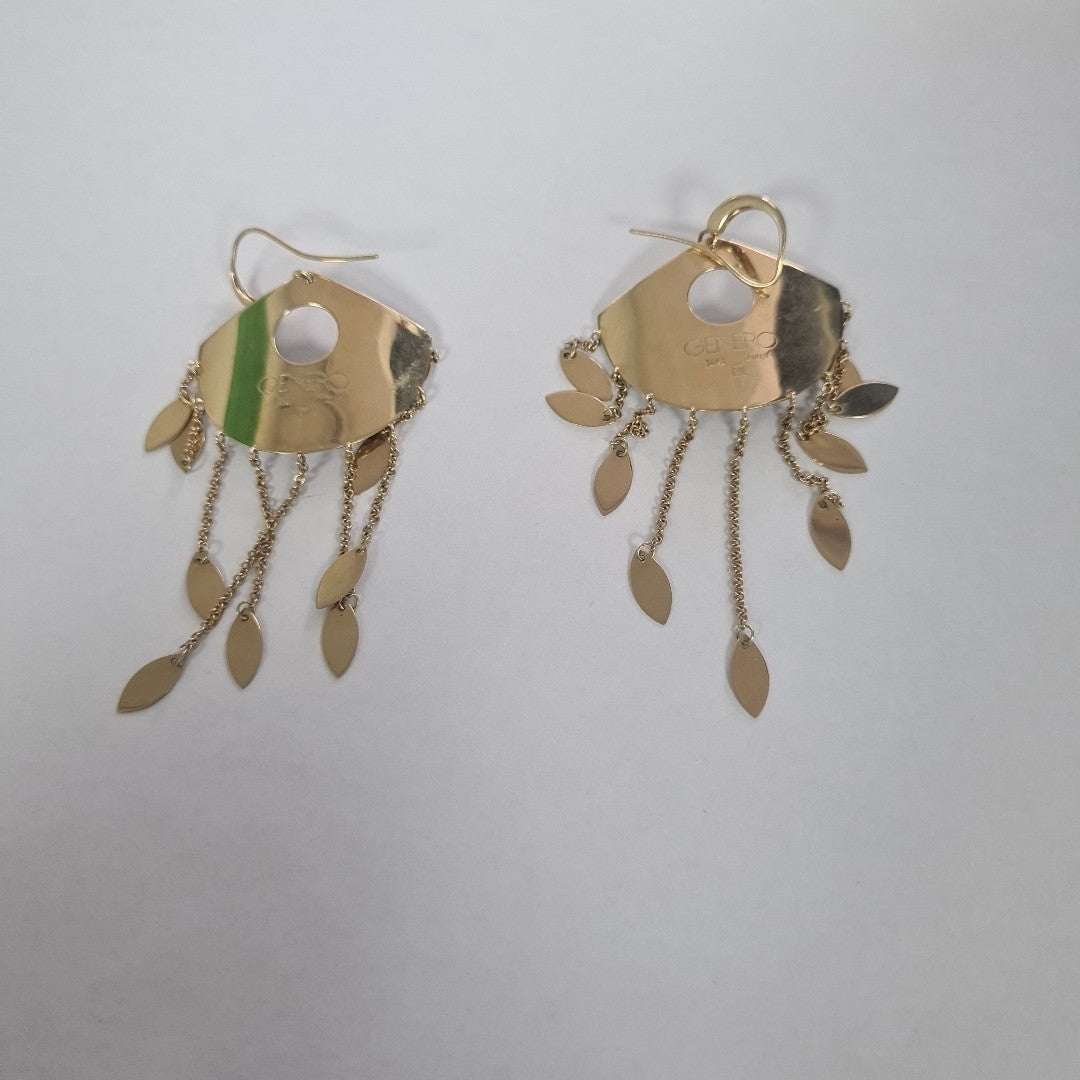 ARETES PAR ORO 14 K 12.7 GRMS (SEMINUEVO)