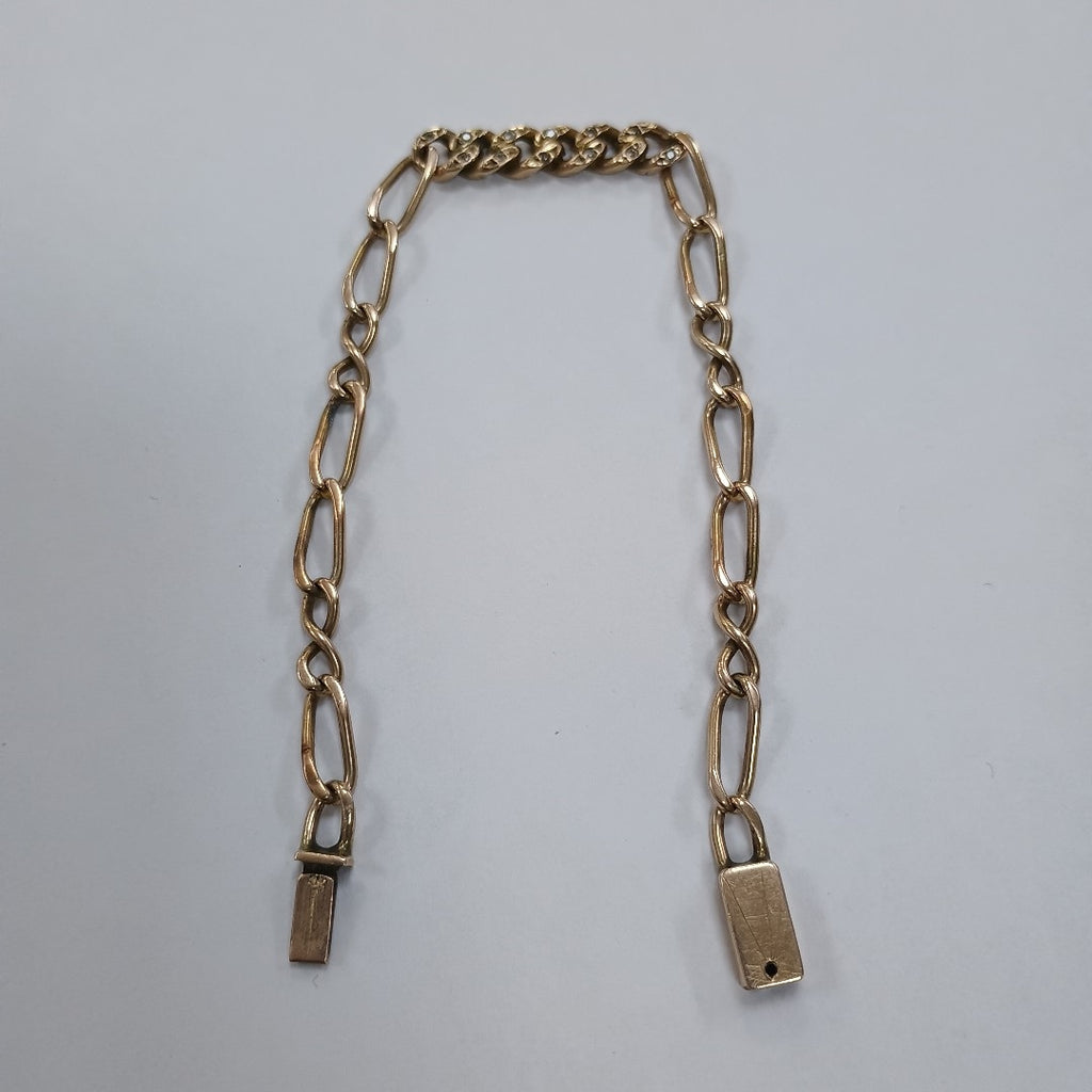 ESCLAVA ORO,ORO MUY BAJO 8 K 11,00 GRMS (SEMINUEVO)