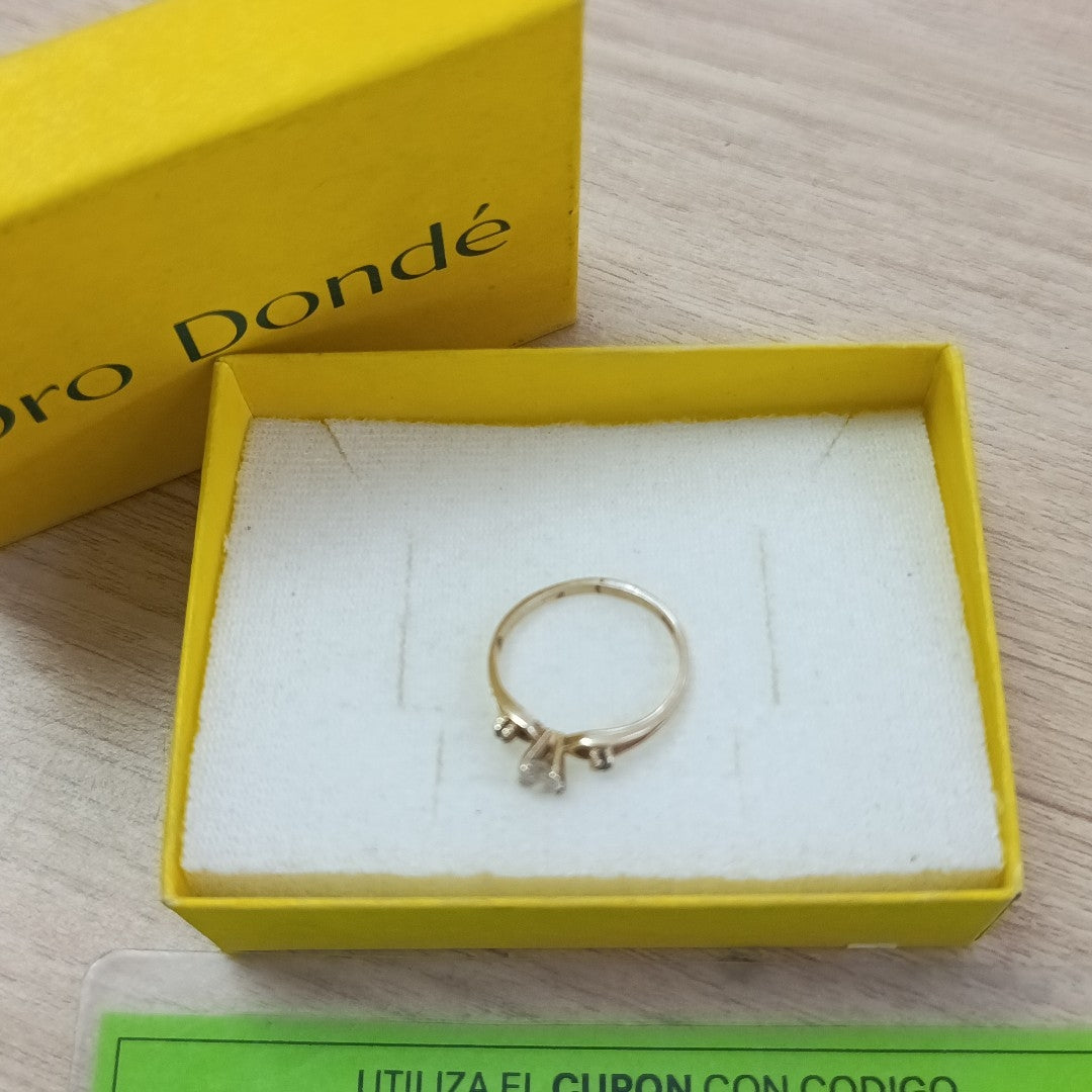 ANILLO ORO 10 K 2,00 GRMS (SEMINUEVO)