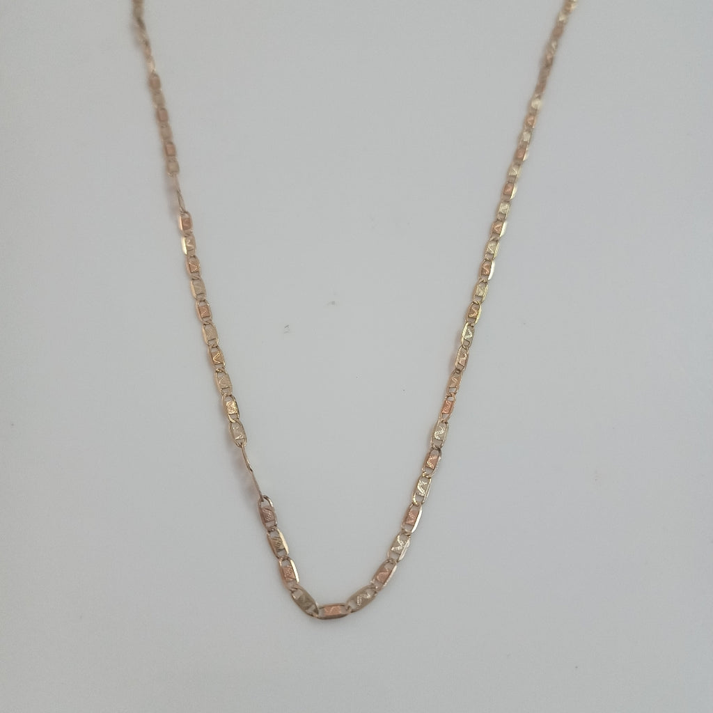 CADENA ORO COMBINADO 10 K 3.6 GRMS (SEMINUEVO)