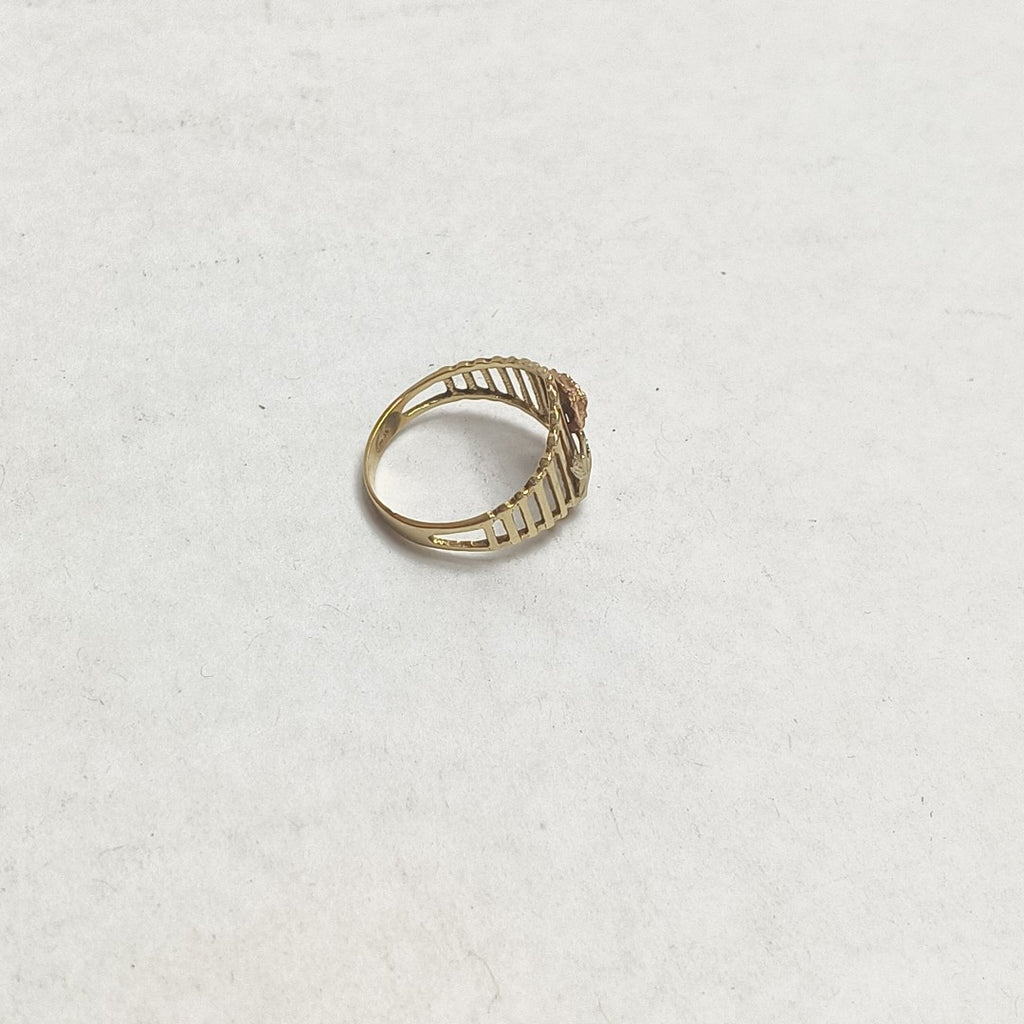 ANILLITO ORO, ORO COMBINADO 14 K 2.4 GRMS (SEMINUEVO)