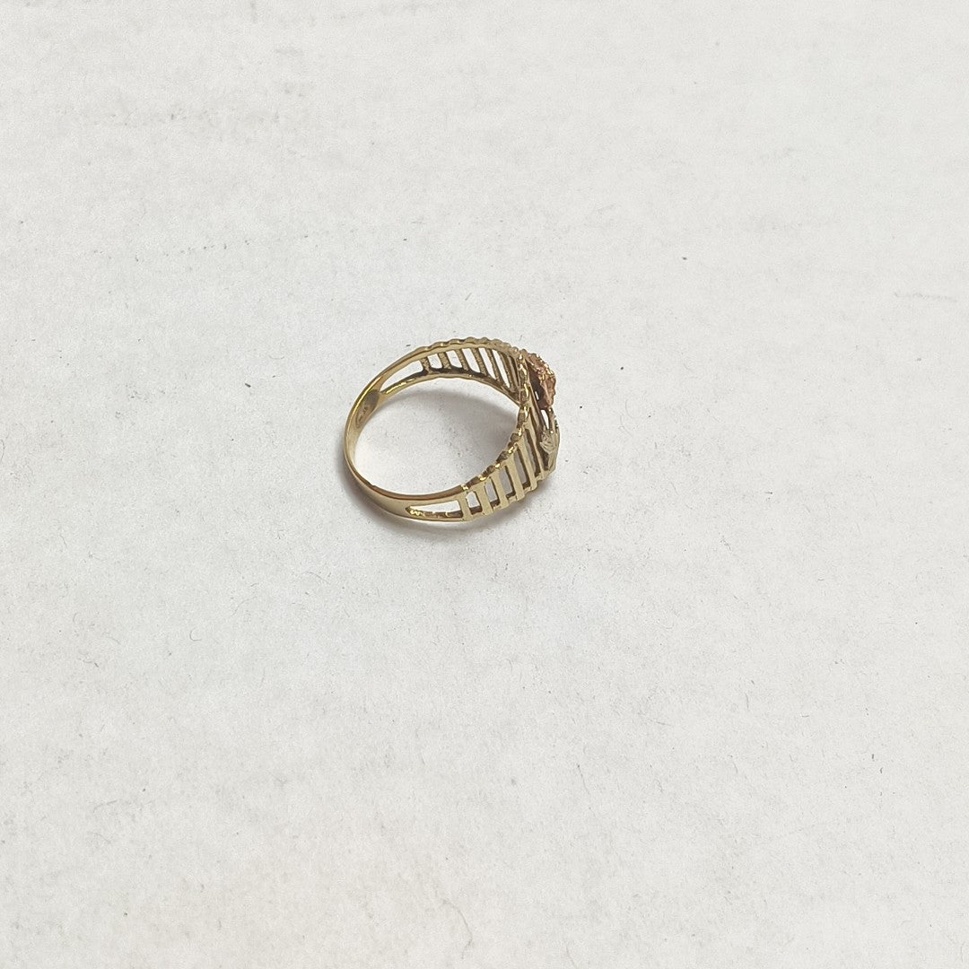 ANILLITO ORO, ORO COMBINADO 14 K 2.4 GRMS (SEMINUEVO)