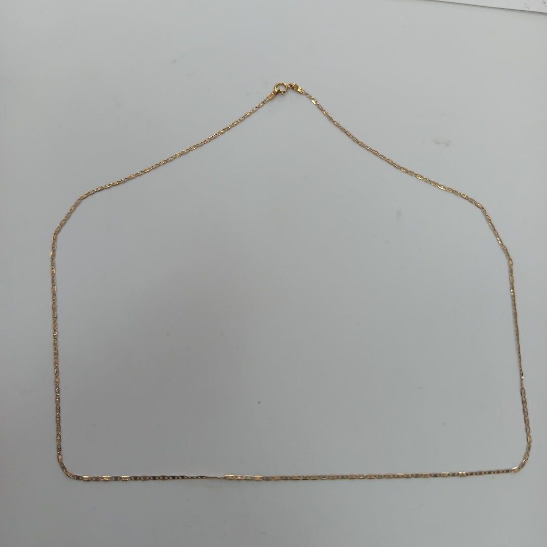 CADENA ORO 14 K 1.1 GRMS (SEMINUEVO)