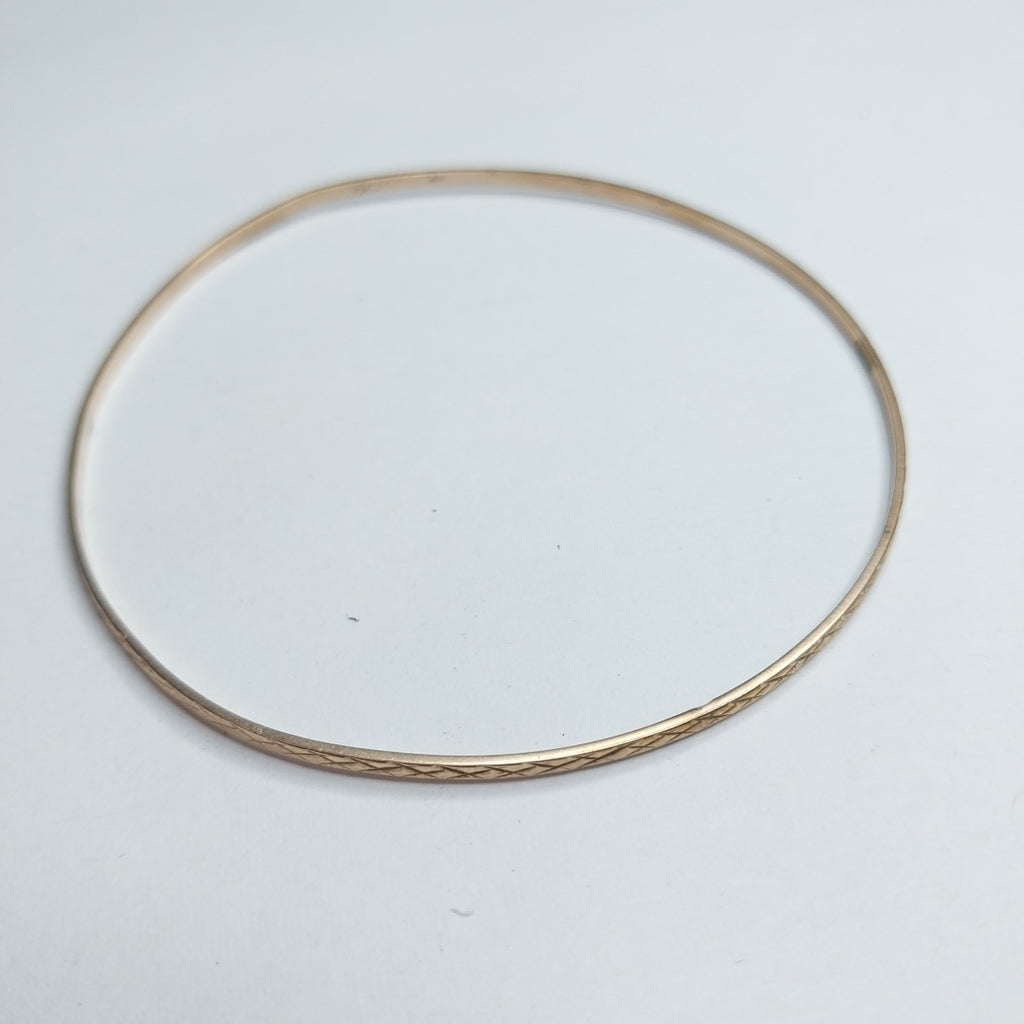 PULSERA RIGIDA ORO 8 K 3.6 GRMS (SEMINUEVO)