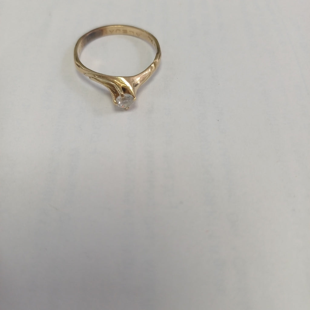 SOLITARIO ORO 14 K 2.8 GRMS (SEMINUEVO)