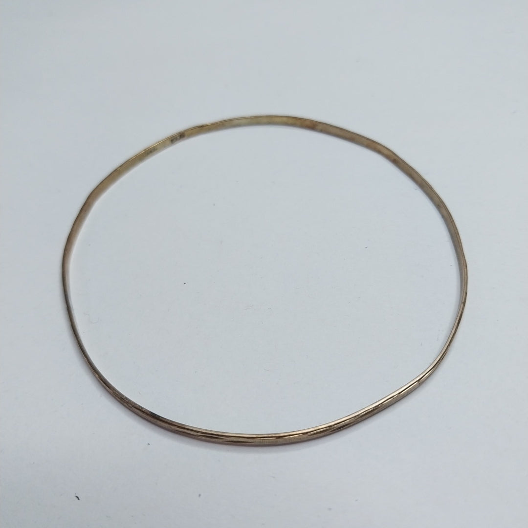 PULSERA RIGIDA ORO 8 K 3.8 GRMS (SEMINUEVO)