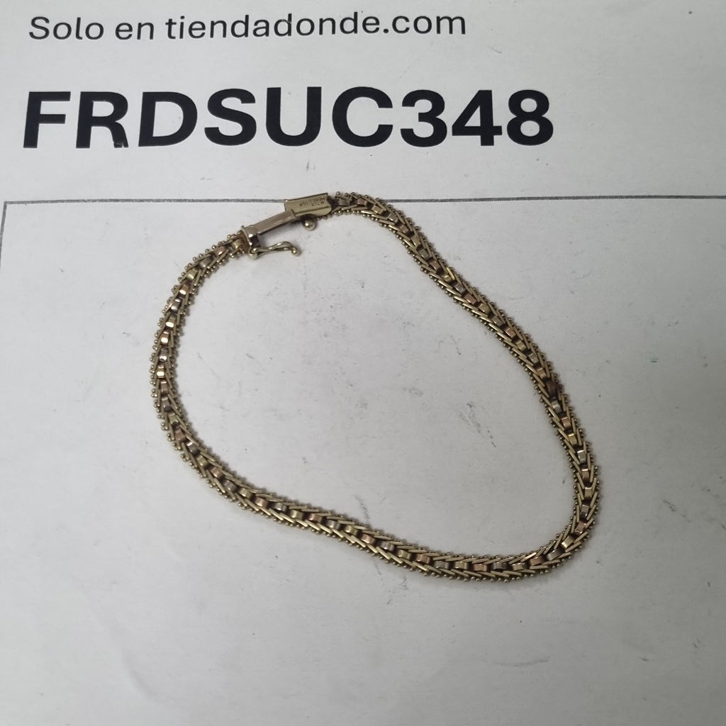 PULSERA ORO 14 K 7.7 GRMS (SEMINUEVO)