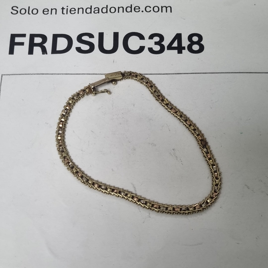 PULSERA ORO 14 K 7.7 GRMS (SEMINUEVO)