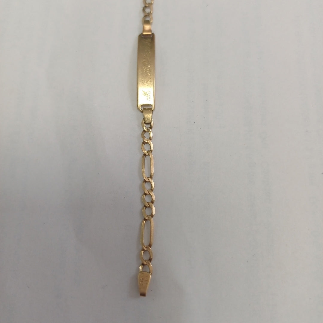 ESCLAVA ORO 14 K 2.6 GRMS (SEMINUEVO)