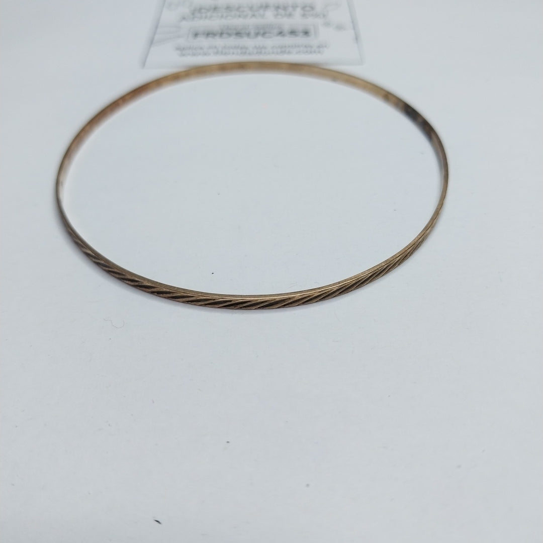 PULSERA RIGIDA ORO 8 K 3.8 GRMS (SEMINUEVO)