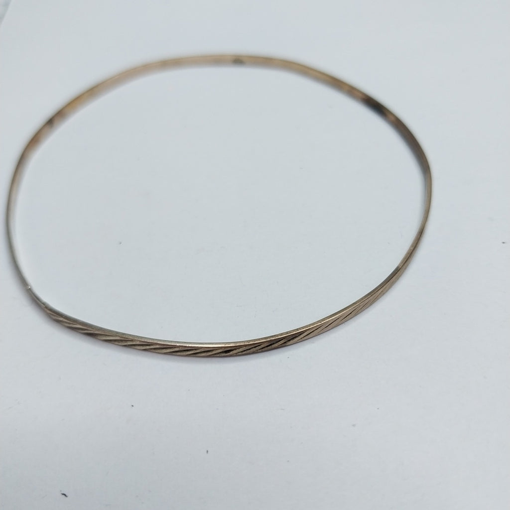 PULSERA RIGIDA ORO 8 K 3.8 GRMS (SEMINUEVO)