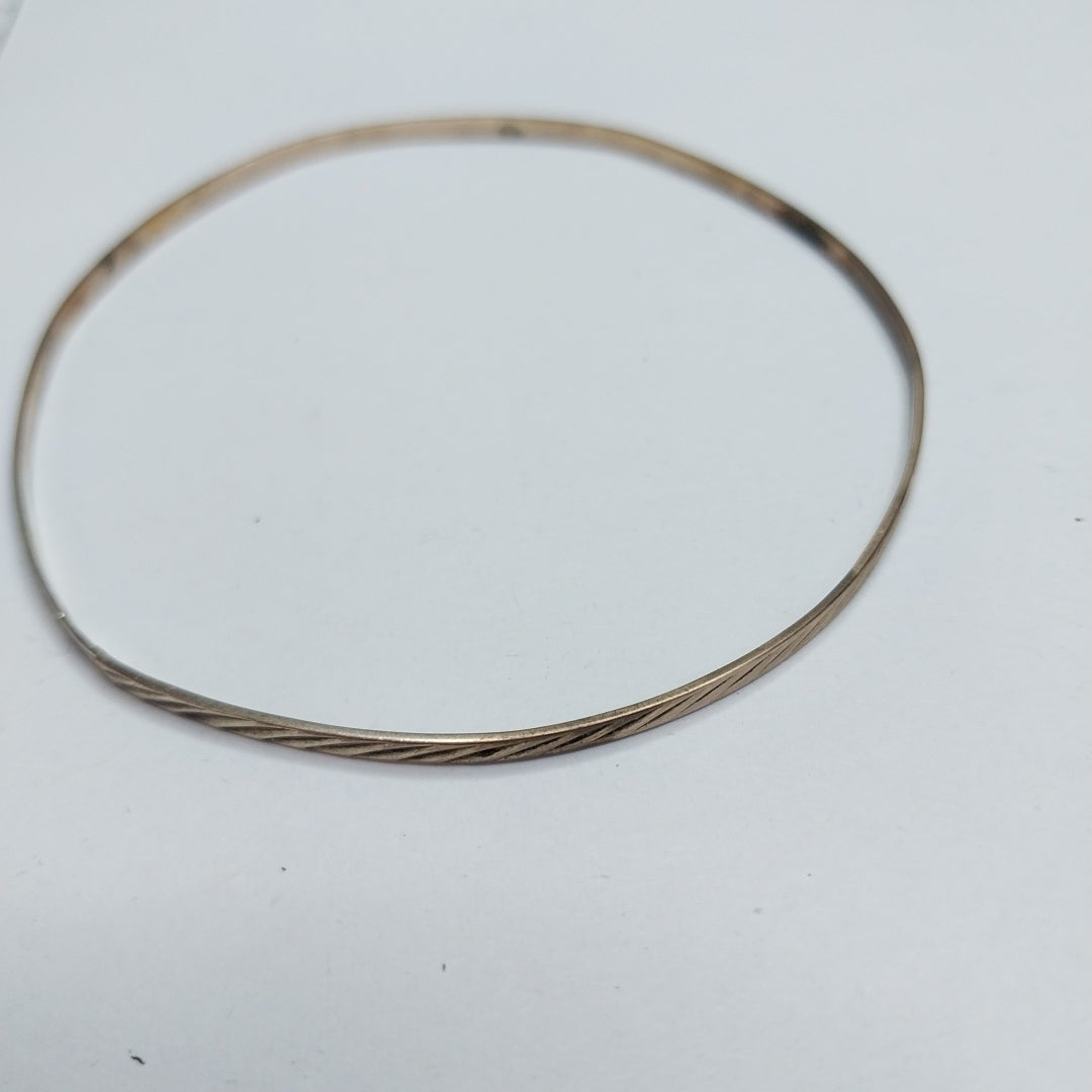 PULSERA RIGIDA ORO 8 K 3.8 GRMS (SEMINUEVO)