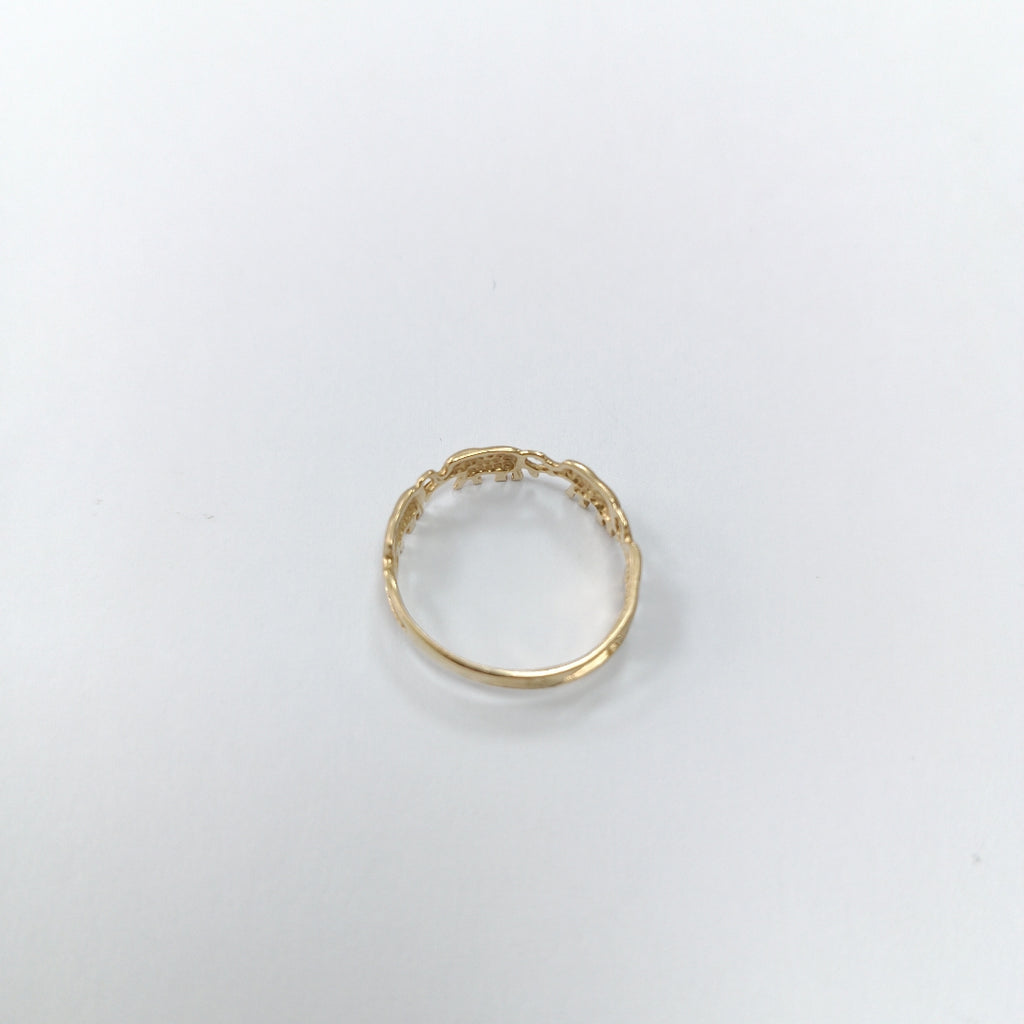 ANILLO ORO 10 K 1.4 GRMS (SEMINUEVO)