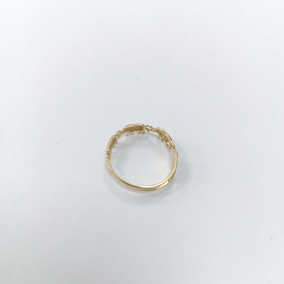 ANILLO ORO 10 K 1.4 GRMS (SEMINUEVO)